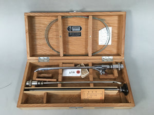 Japanese Medical Instrument Endoscope Bladder Ureter Inspection Vtg Boxed PX528