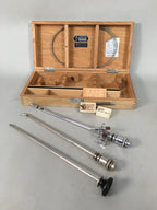 Japanese Medical Instrument Endoscope Bladder Ureter Inspection Vtg Boxed PX528