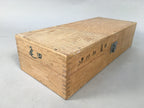 Japanese Medical Instrument Metal Tool Vtg Wooden Boxed PX529