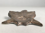 Japanese Metal Brooch Vtg Badge Pin Flower Leaf Petal JK107