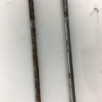 Japanese Metal Chopsticks Vtg Hibashi Charcoal Brazier Ash Pot Fire Pit JK243