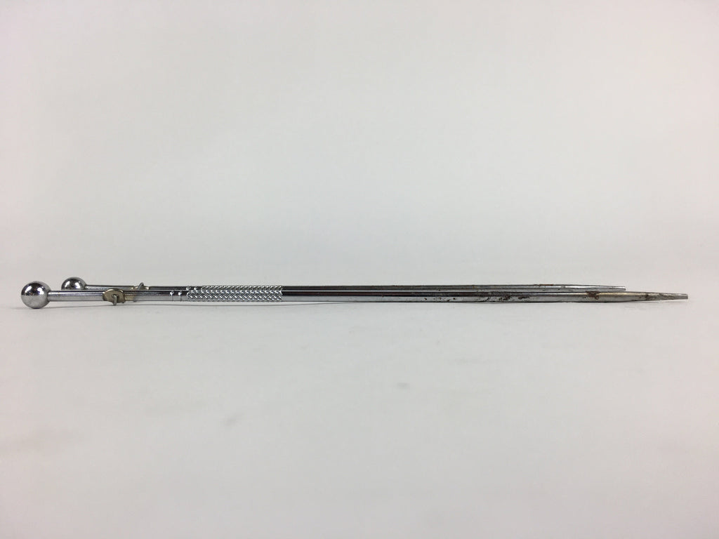 Japanese Metal Chopsticks Vtg Hibashi Charcoal Brazier Ash Pot Fire Pit JK353