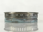 Japanese Metal Glass Fusuma Door Handle Vtg Mountain Scenery Accessory Case JK47