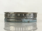 Japanese Metal Glass Fusuma Door Handle Vtg Mountain Scenery Accessory Case JK47