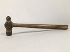 Japanese Metal Hammer Carpentry Vtg Woodworking Tool Iron Wood T166