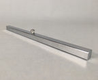 Japanese Metal Paperweight Calligraphy Tool Shodo Shuji Kanji Vtg Silver JK172