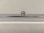 Japanese Metal Paperweight Calligraphy Tool Shodo Shuji Kanji Vtg Silver JK172