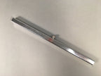 Japanese Metal Paperweight Calligraphy Tool Shodo Shuji Kanji Vtg Silver JK172