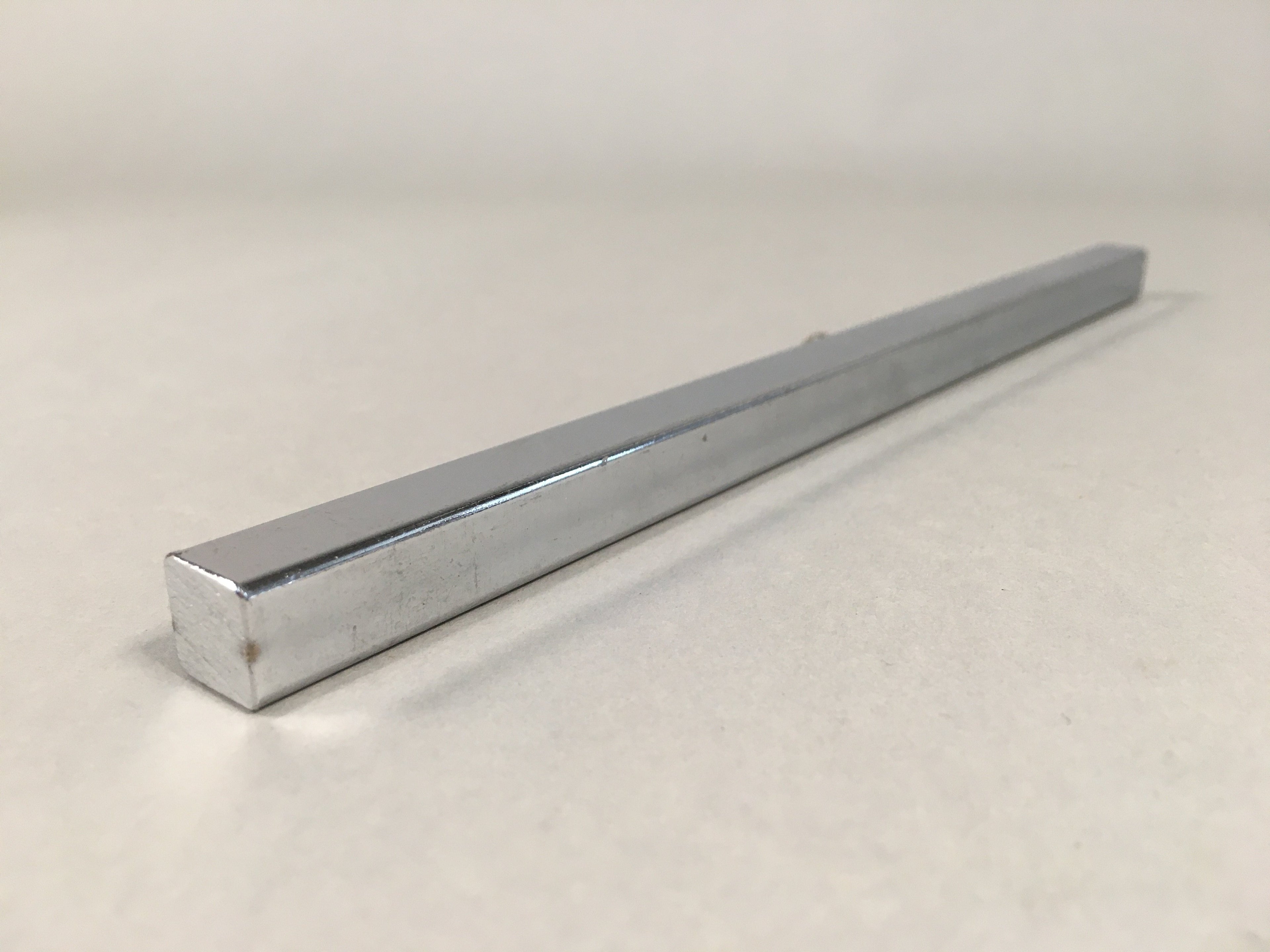 Japanese Metal Paperweight Calligraphy Tool Shodo Shuji Kanji Vtg Silver JK172