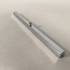 Japanese Metal Paperweight Calligraphy Tool Shodo Shuji Kanji Vtg Silver JK172
