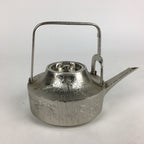 Japanese Metal Teapot Vtg Kyusu Pine Tree bamboo Plum Blossom Kettle 500ml T91