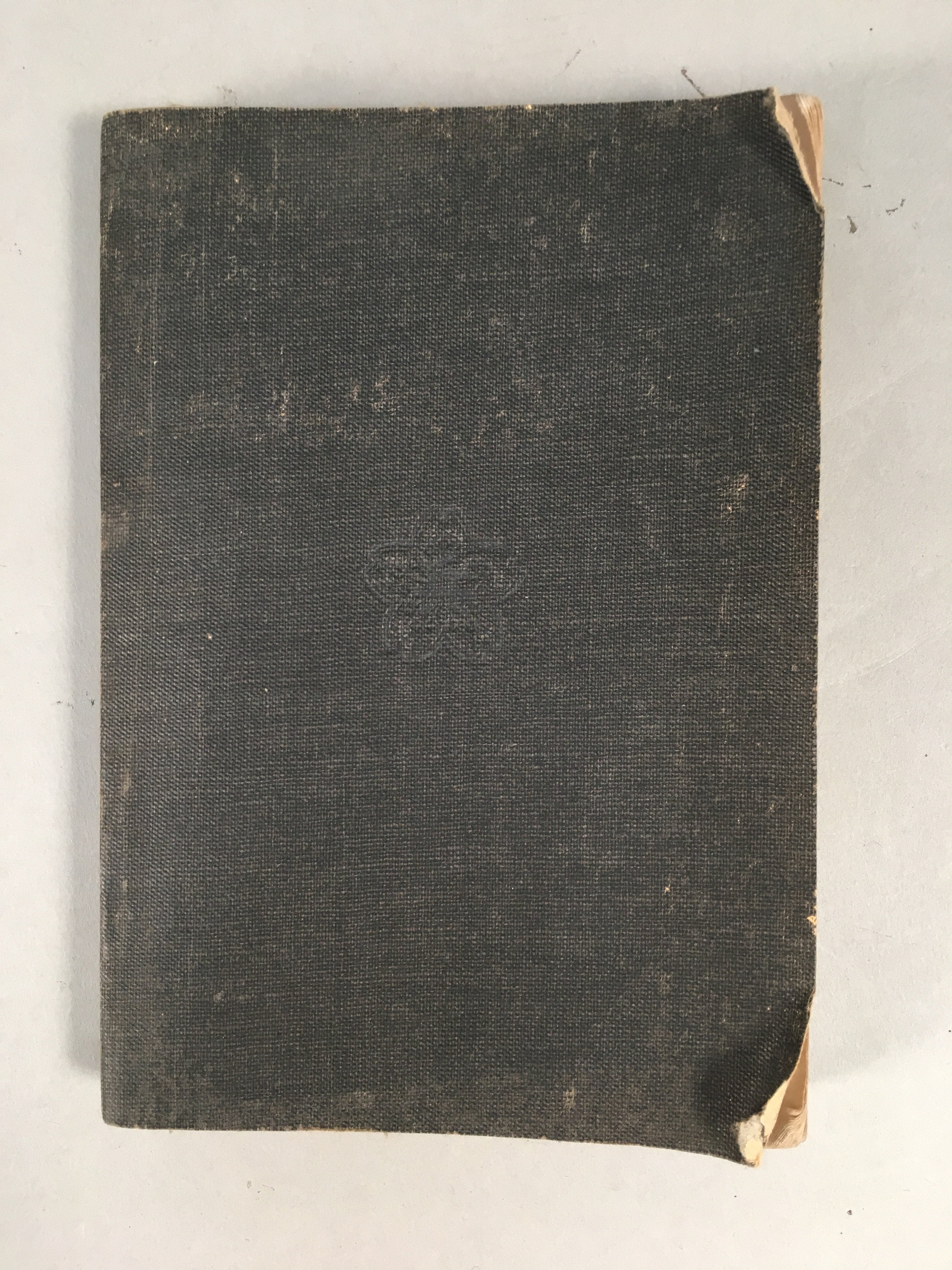 Japanese Military Textbook Vtg Horse Army Censorship Black Book JK145