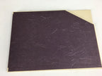Japanese Miniature Folding Panel Screen Vtg Byobu Pine Tree Chigiri-e FL20