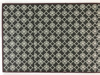 Japanese Miniature Furniture Hikone Byobu Vtg Gold Folding Screen Panel PX633