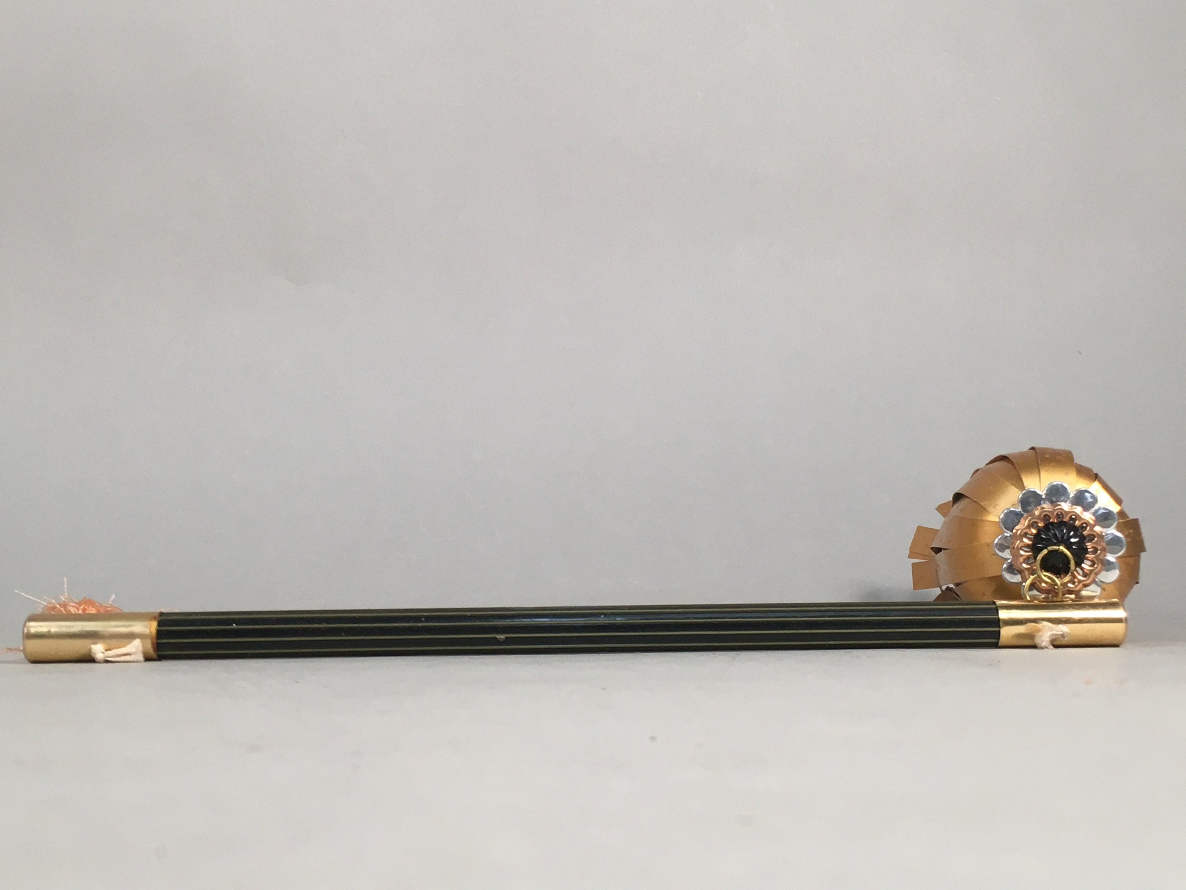 Japanese Miniature Samurai Baton Vtg Saihai Armor Boy's Festival Yoroi ID311