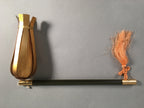 Japanese Miniature Samurai Baton Vtg Saihai Armor Boy's Festival Yoroi ID311