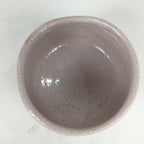 Japanese Mino Ware Ceramic Green Tea Bowl Vtg Chawan Boxed Pottery PX600