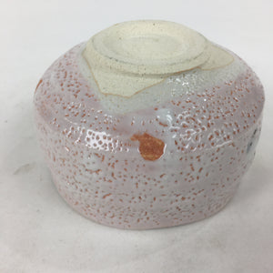 Japanese Mino Ware Ceramic Green Tea Bowl Vtg Chawan Boxed Pottery PX600