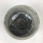 Japanese Mino Ware Ceramic Green Tea Bowl Vtg Chawan Boxed Pottery PX601