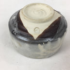 Japanese Mino Ware Ceramic Green Tea Bowl Vtg Chawan Boxed Pottery PX601