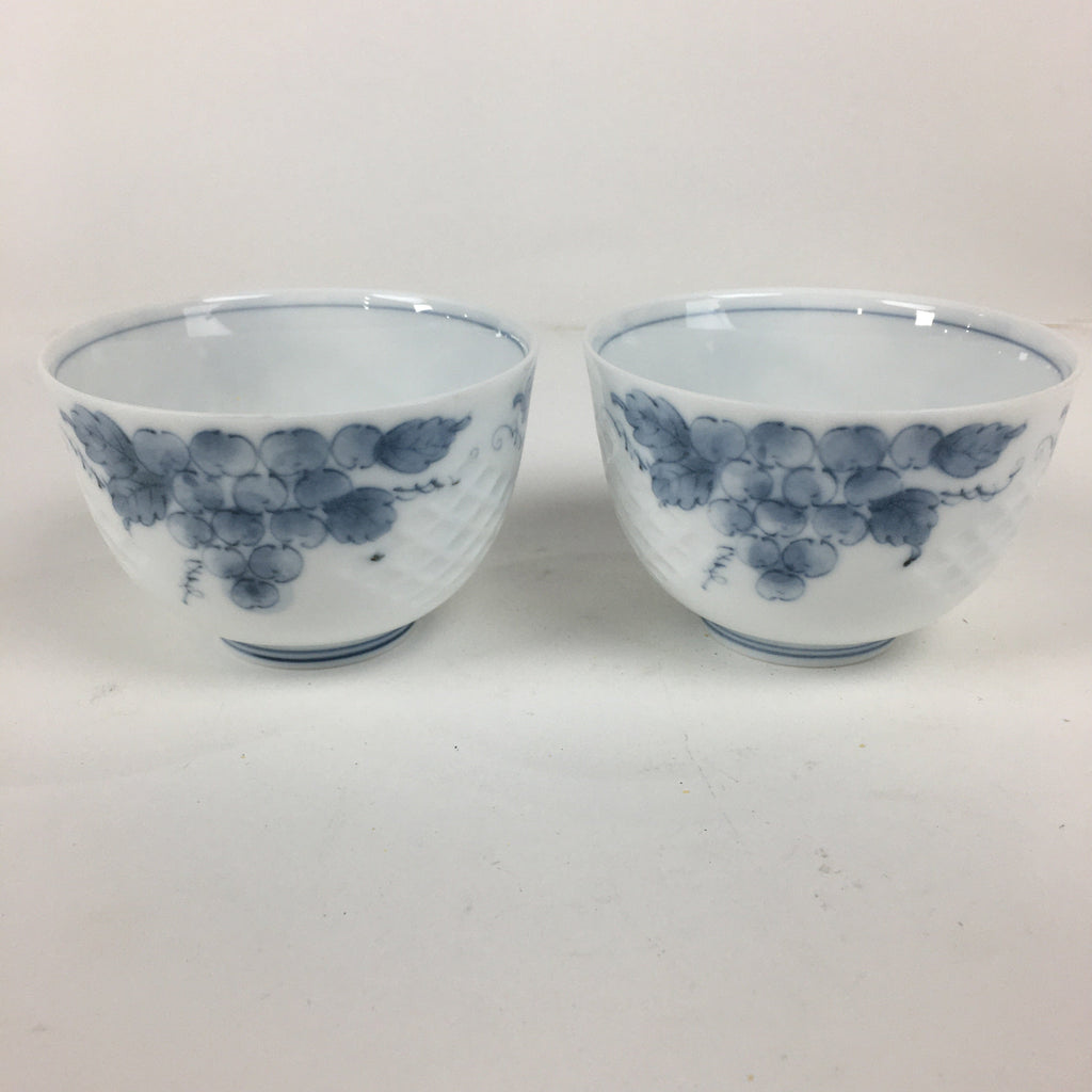 Japanese Mino Ware Cups Teapot Vtg Boxed Porcelain Yunomi Kyusu Sencha PX587