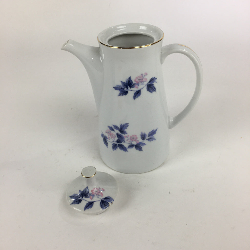 Japanese Mino Ware Porcelain Large Teapot Vtg Maebata China Kyusu PP836