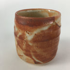 Japanese Mino ware Teacup Set 5pc Vtg Box Yunomi Sencha Bancha PX542