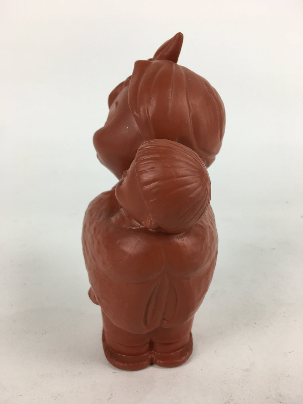 Japanese Mother And Baby Figurine Vtg Piggyback Ornament Okimono BD787