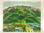 Japanese Mountain Valley Oil Painting Original Signed Yoshihiro Hagino FL180