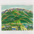 Japanese Mountain Valley Oil Painting Original Signed Yoshihiro Hagino FL180