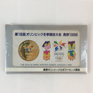 Japanese Nagano Olympics Medal Vtg 18th Winter Olympics C1998 JK409