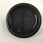 Japanese Nanbu Tekki Cast Iron Teapot Vtg Kyusu Tetsubin Kettle Black 450ml T81