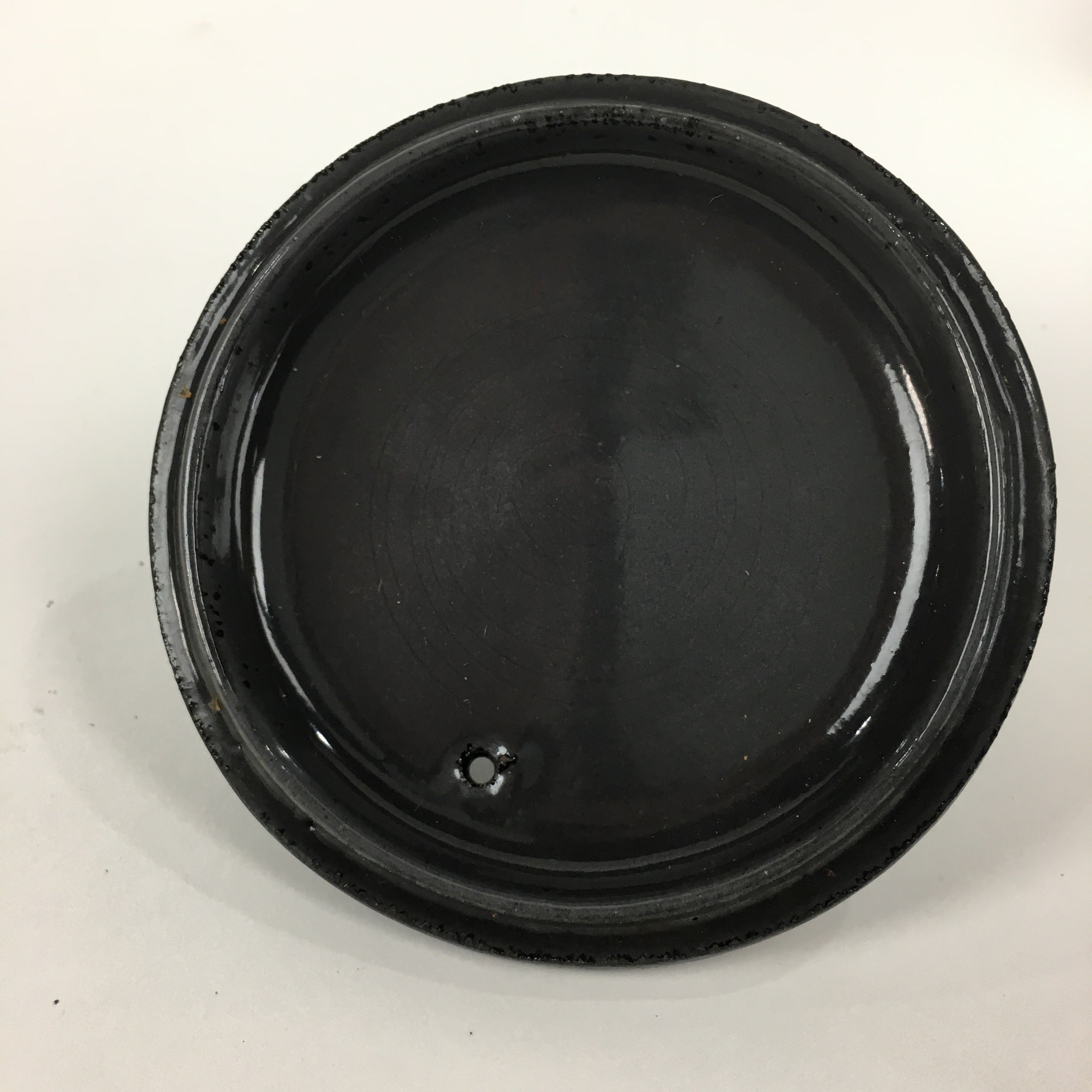 Japanese Nanbu Tekki Cast Iron Teapot Vtg Kyusu Tetsubin Kettle Black 450ml T81
