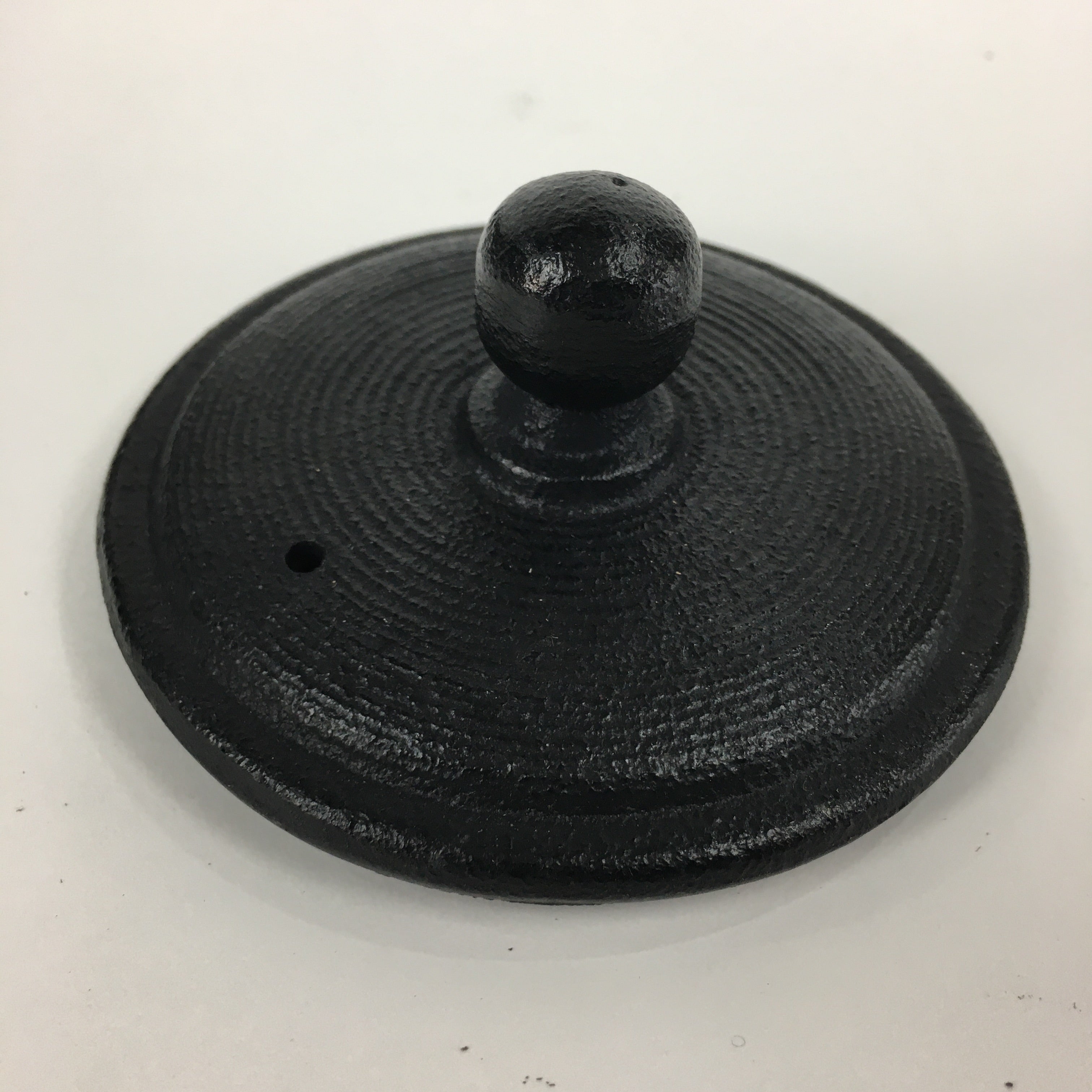 Japanese Nanbu Tekki Cast Iron Teapot Vtg Kyusu Tetsubin Kettle Black 450ml T81