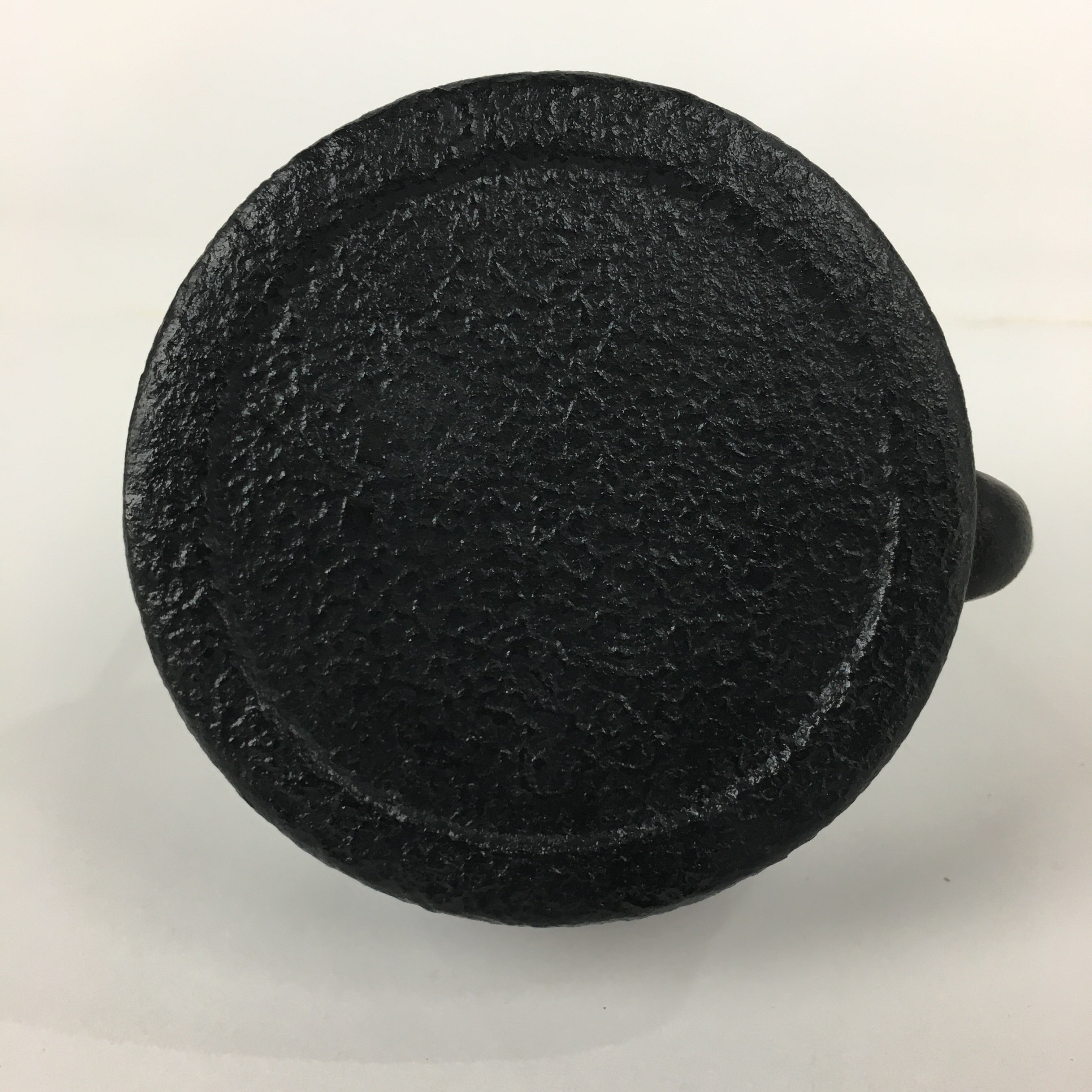Japanese Nanbu Tekki Cast Iron Teapot Vtg Kyusu Tetsubin Kettle Black 450ml T81