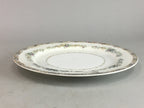 Japanese National China St. Joan Round Porcelain Plate Flower Vtg Japan PT176