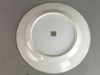 Japanese National China St. Joan Round Porcelain Plate Flower Vtg Japan PT176