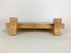 Japanese Natural Wooden Signboard Vtg Display Stand Board Decoration JK223