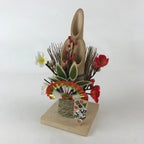 Japanese New Year's Decoration Kadomatsu Vtg Good Luck Longevity Amulet BD865