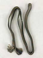 Japanese Obijime Kimono Accessory Silk Kumihimo Kimono Cord Green Brown OJ179