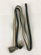 Japanese Obijime Kimono Accessory Silk Kumihimo Kimono Cord Green Brown OJ179