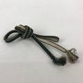 Japanese Obijime Kimono Accessory Silk Kumihimo Kimono Cord Green Brown OJ179