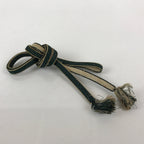 Japanese Obijime Kimono Accessory Silk Kumihimo Kimono Cord Green Brown OJ179