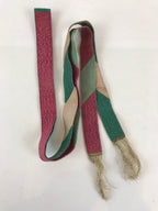 Japanese Obijime Kimono Accessory Silk Kumihimo Kimono Cord Multi Color OJ170