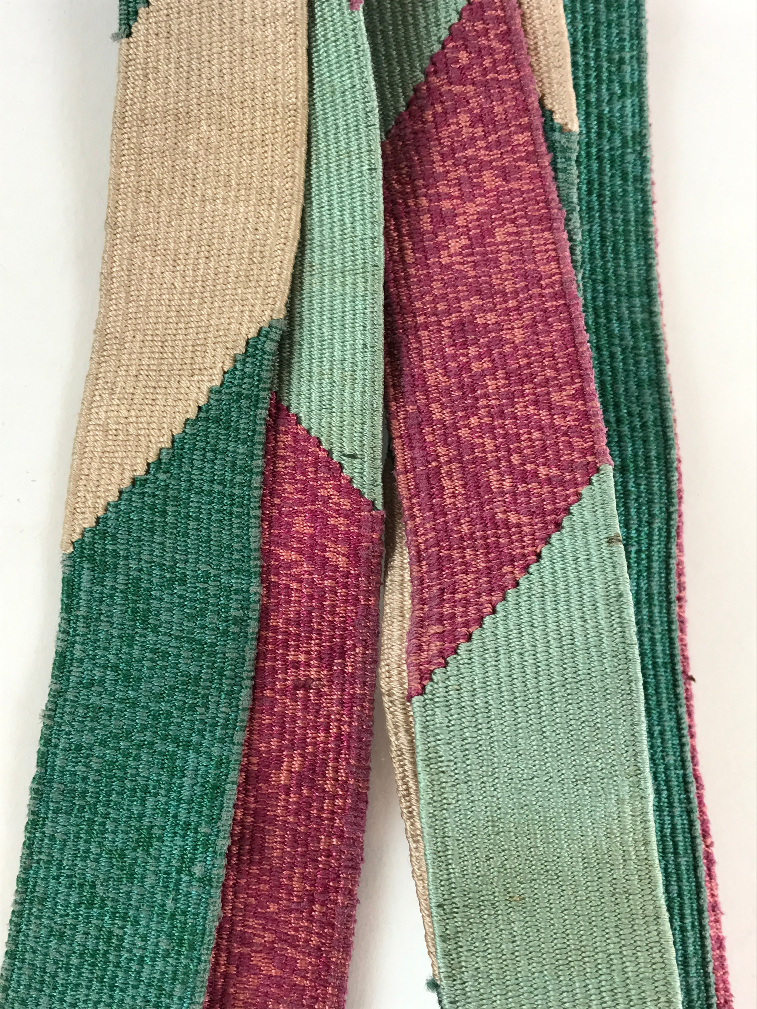 Japanese Obijime Kimono Accessory Silk Kumihimo Kimono Cord Multi Color OJ170