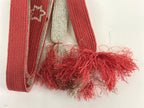 Japanese Obijime Kimono Accessory Silk Kumihimo Kimono Cord Pink Silver OJ169
