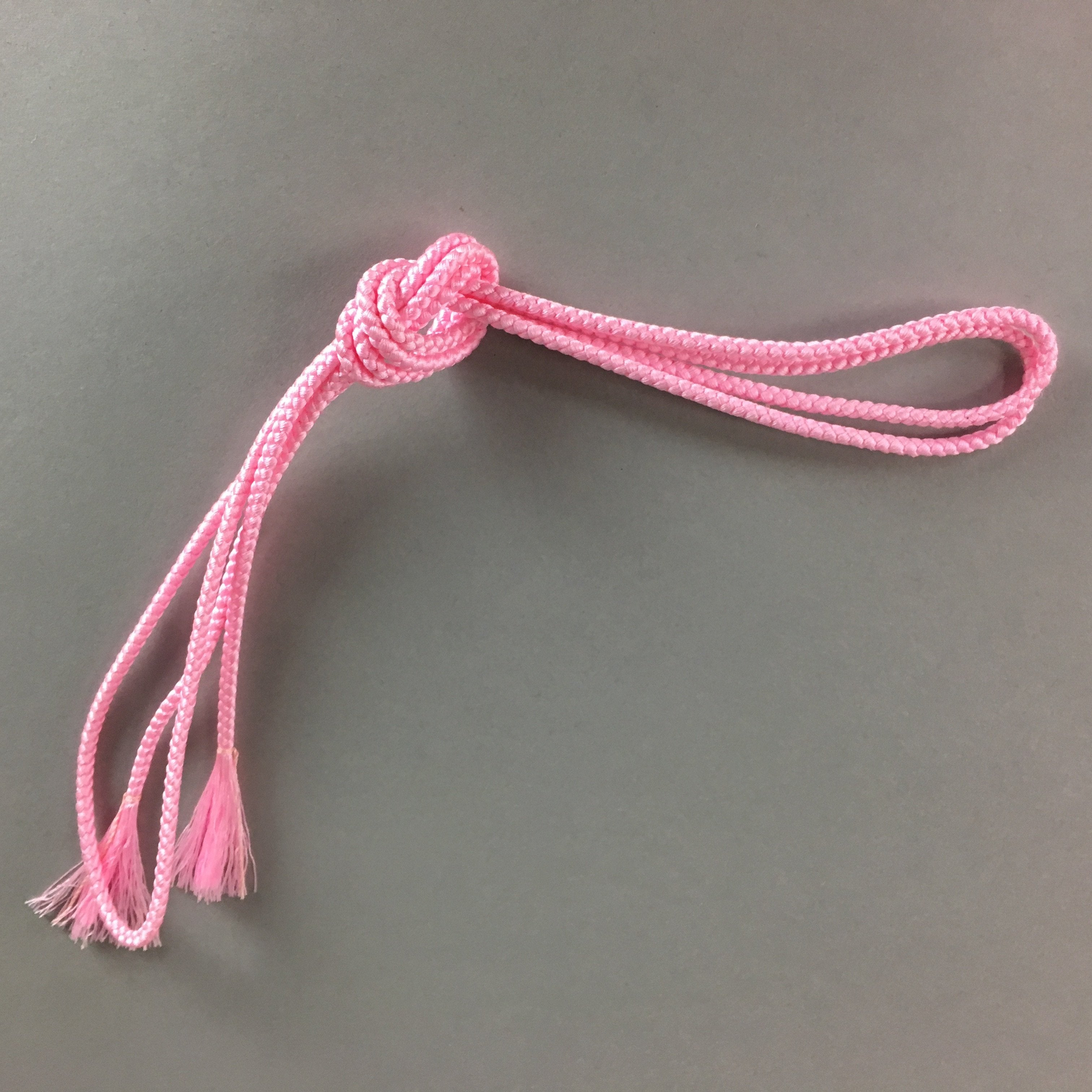 Japanese Obijime Kimono Accessory Silk Kumihimo Vtg 160cm Braided Rope OJ144