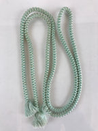 Japanese Obijime Kimono Accessory Silk Kumihimo Vtg Kimono Cord Lt Blue OJ174