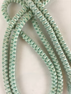 Japanese Obijime Kimono Accessory Silk Kumihimo Vtg Kimono Cord Lt Blue OJ174