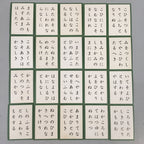 Japanese Ogura Hyakunin Isshu Vtg Traditional Playing Cards 100 Poem Game J964